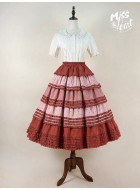 Miss Point Sunflower Gardening 2.0 Deluxe Skirt(Reservation/6 Colours/Full Payment Without Shipping)